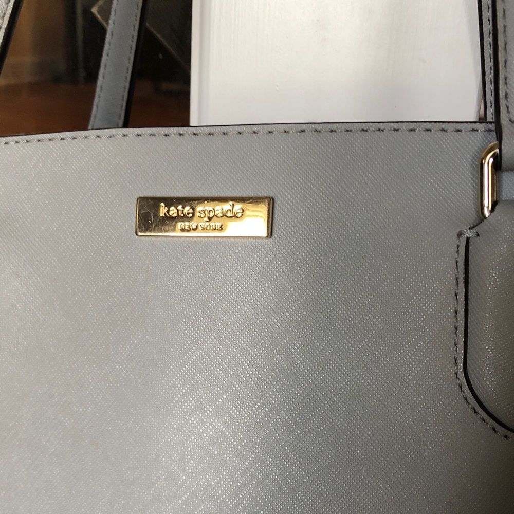 Kate Spade Light Gray Tote Bag - Picture 2 of 5